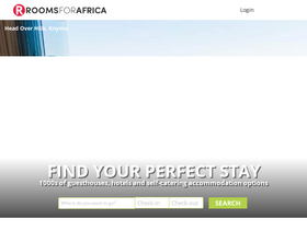'roomsforafrica.com' screenshot