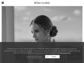 'rosaclara.es' screenshot