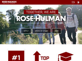 'rose-hulman.edu' screenshot