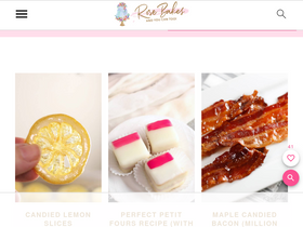 'rosebakes.com' screenshot