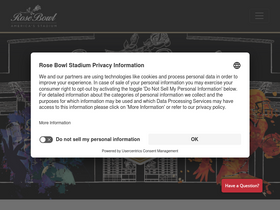 'rosebowlstadium.com' screenshot