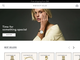 'rosefieldwatches.com' screenshot