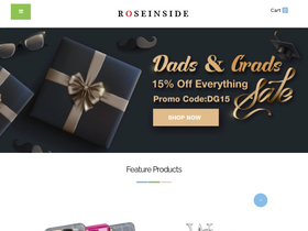 'roseinside.com' screenshot