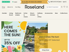 'roselandfurniture.com' screenshot