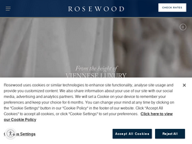 'rosewoodhotels.com' screenshot