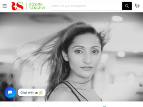 'roshnisanghvi.com' screenshot