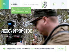 'roslesinforg.ru' screenshot