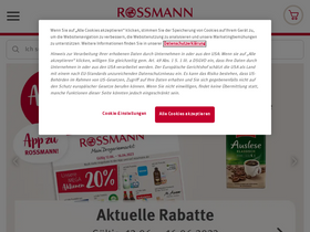 'rossmann.de' screenshot