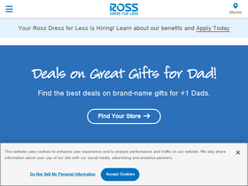 'rossstores.com' screenshot