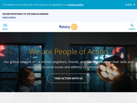 'rotary.org' screenshot