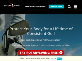 'rotaryswing.com' screenshot