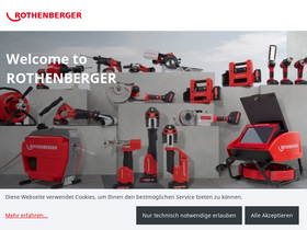 'rothenberger.com' screenshot