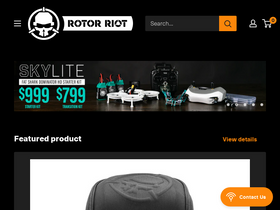 'rotorriot.com' screenshot