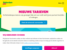 'rotterdampas.nl' screenshot