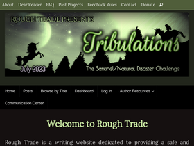 'roughtrade.org' screenshot