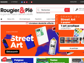 'rougier-ple.fr' screenshot