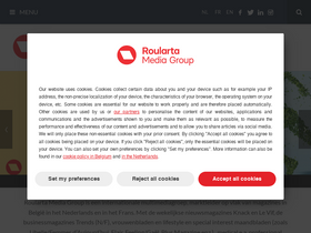 'roularta.be' screenshot