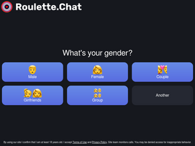 'roulette.chat' screenshot