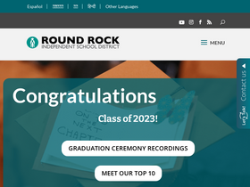 'roundrockisd.org' screenshot