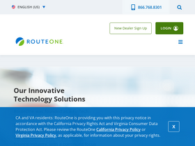 'routeone.com' screenshot