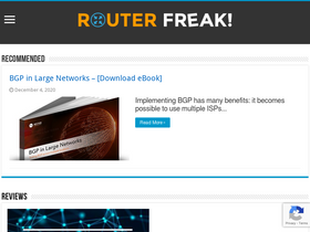 'routerfreak.com' screenshot