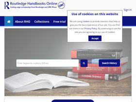 'routledgehandbooks.com' screenshot