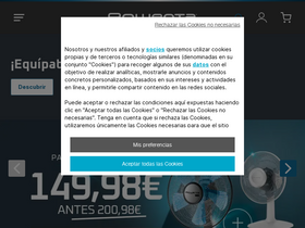 'rowenta.es' screenshot