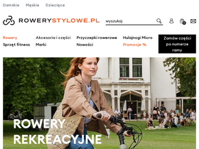 'rowerystylowe.pl' screenshot