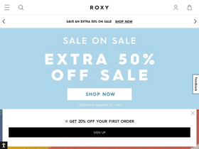 'roxy.com' screenshot