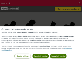 'royalarmouries.org' screenshot