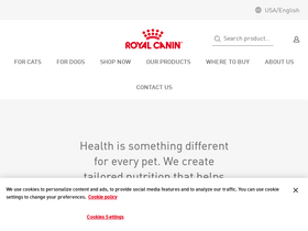'royalcanin.com' screenshot