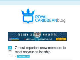 'royalcaribbeanblog.com' screenshot