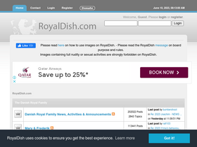 'royaldish.com' screenshot