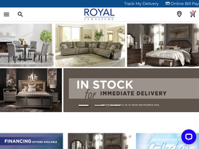 'royalfurniture.com' screenshot