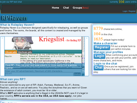 'rphaven.com' screenshot