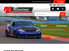 'rr-racing.com' screenshot