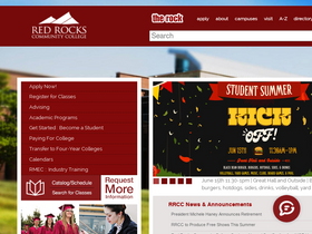 'rrcc.edu' screenshot