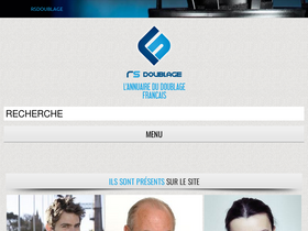 'rsdoublage.com' screenshot