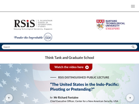 'rsis.edu.sg' screenshot