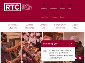 'rtc.edu' screenshot