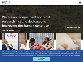 'rti.org' screenshot
