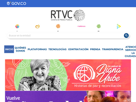 'rtvc.gov.co' screenshot