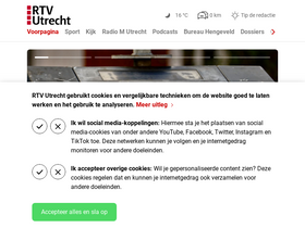 'rtvutrecht.nl' screenshot