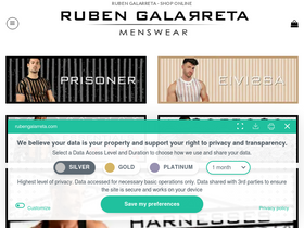 'rubengalarreta.com' screenshot