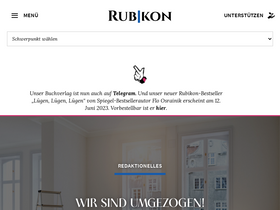 'rubikon.news' screenshot