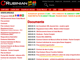 'rubinian.com' screenshot