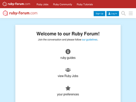'ruby-forum.com' screenshot