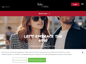 'ruby-hotels.com' screenshot