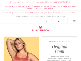 'rubyribbon.com' screenshot