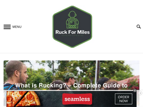 'ruckformiles.com' screenshot
